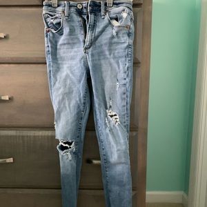 Ripped, Abercrombie and Fitch Jeans